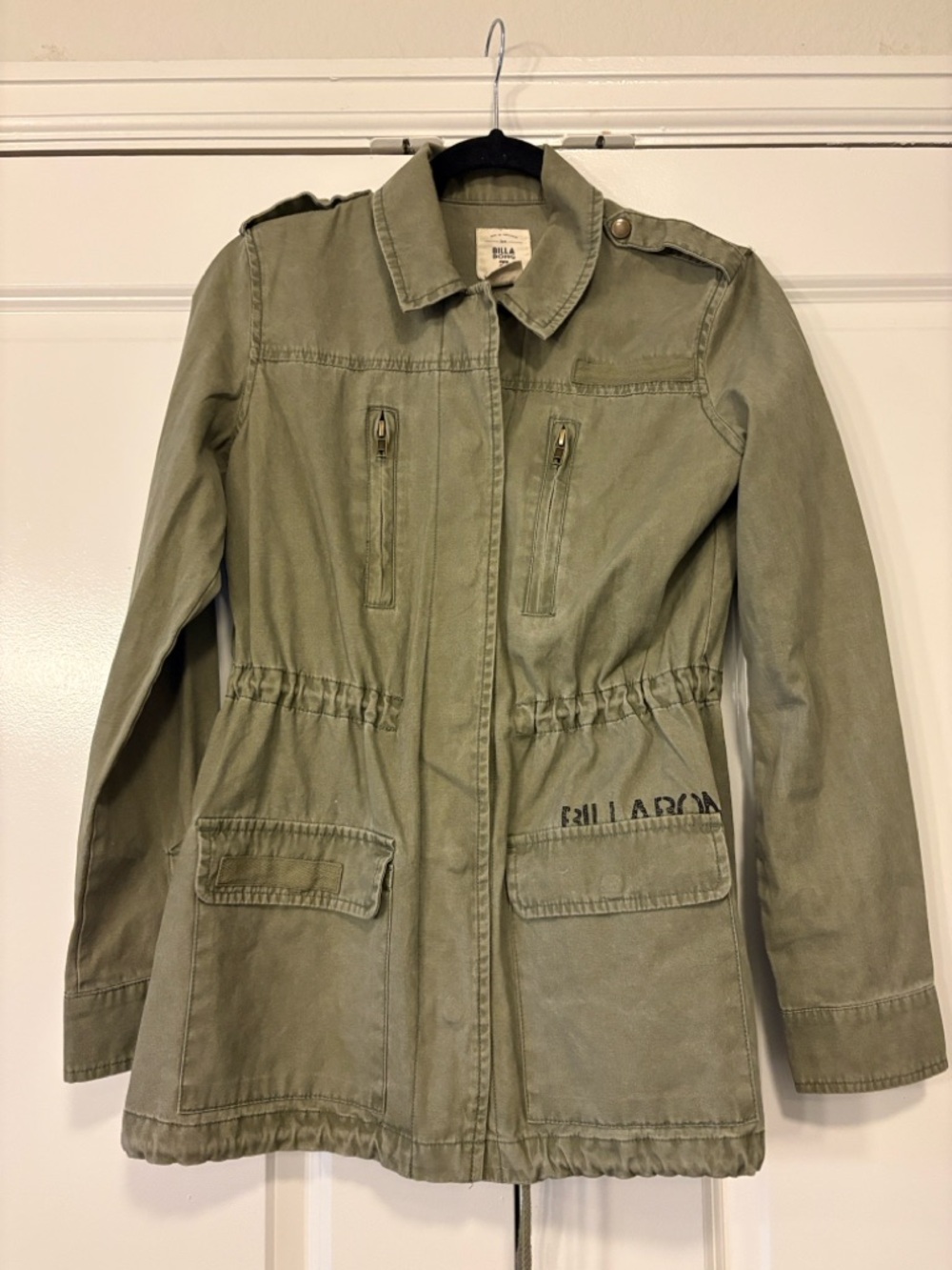 Billabong Olive Green Utility Field Jacket